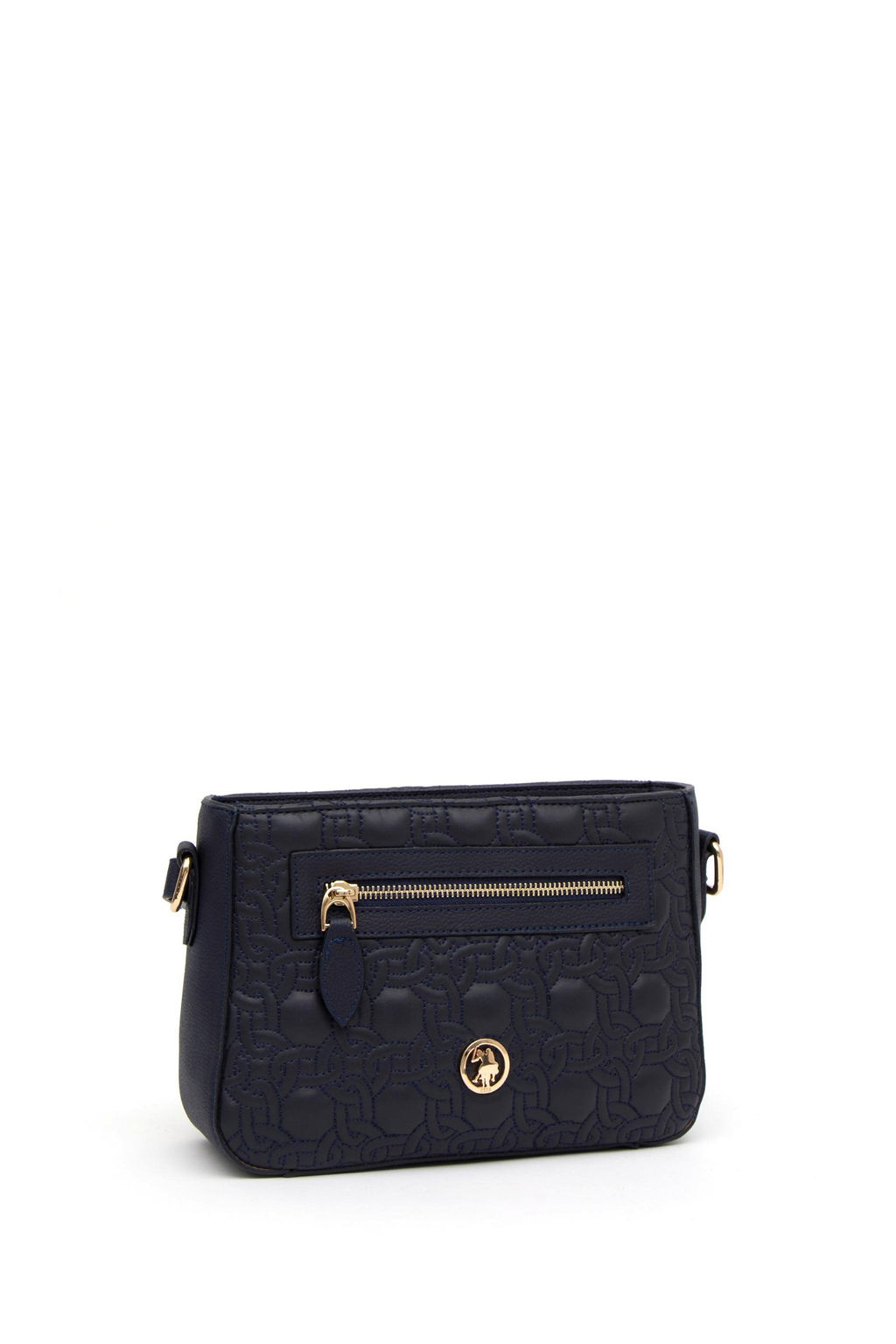 Женская темно-синяя сумка - U.s. polo assn фото 4