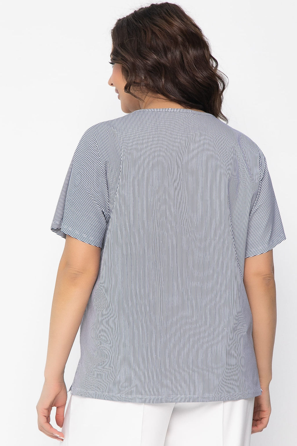 Блуза Мара(белая) Б13495-20М - Lt collection фото 3