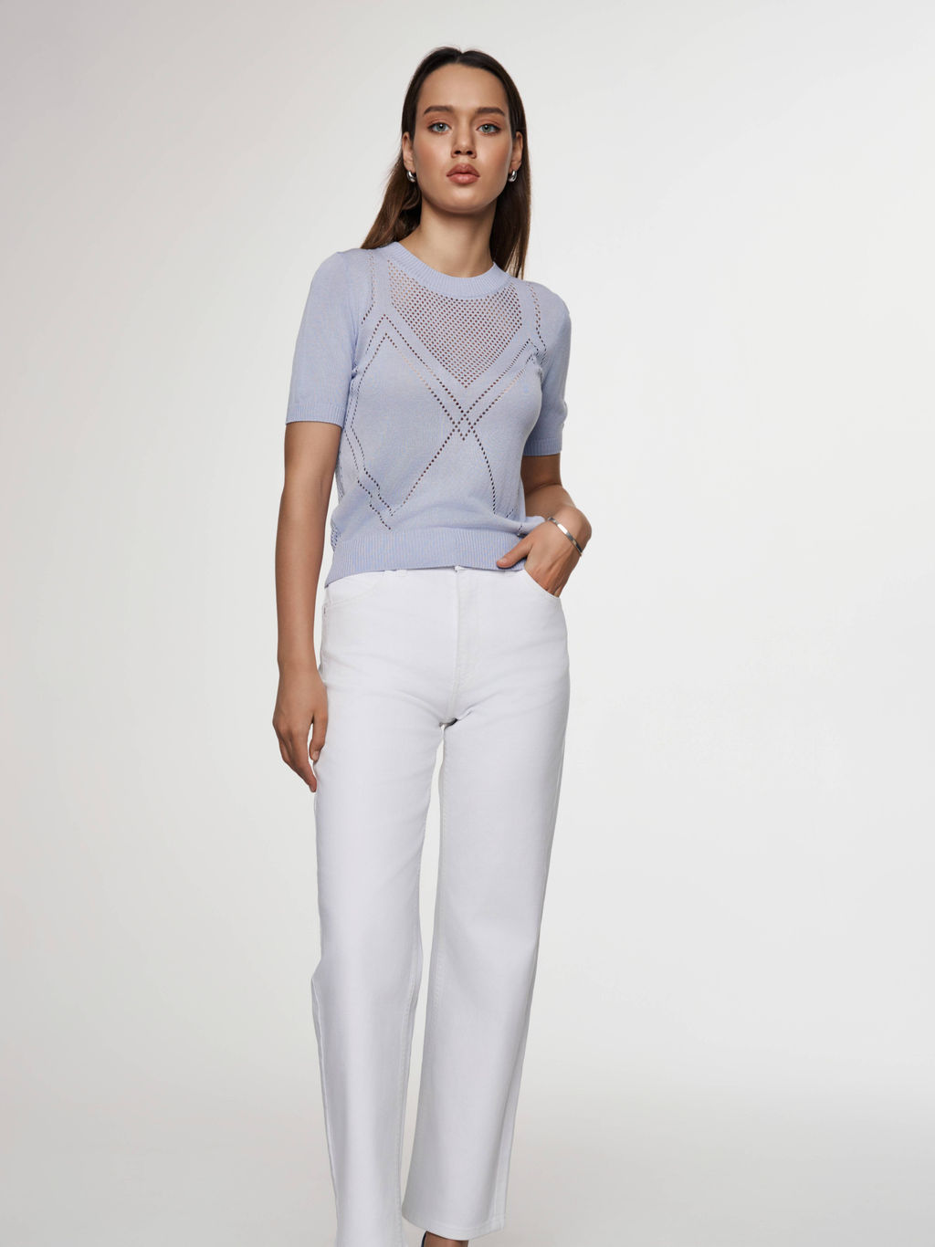 CONTE LDK 2330 Джемпер женский lavender