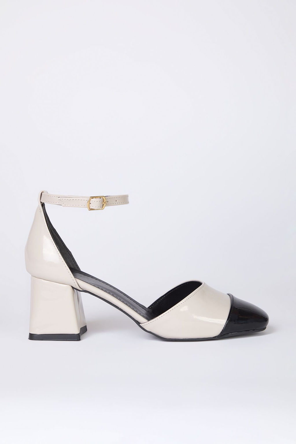 Trendyol Shoes Renk Bloklu Yuvarlak Burun Kad?n Mary Jane Blok Topuklu Ayakkab? TAKSS25TO00024 - Trendyolmilla фото 6