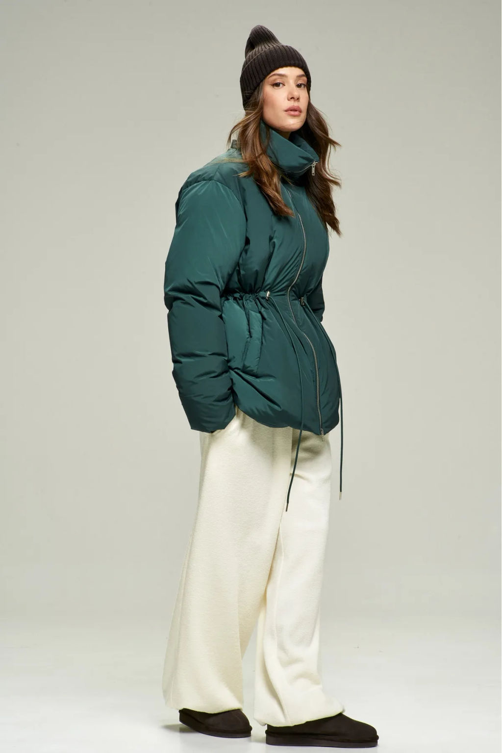 Пуховик на кулиске Pine Green - Erist store фото 7