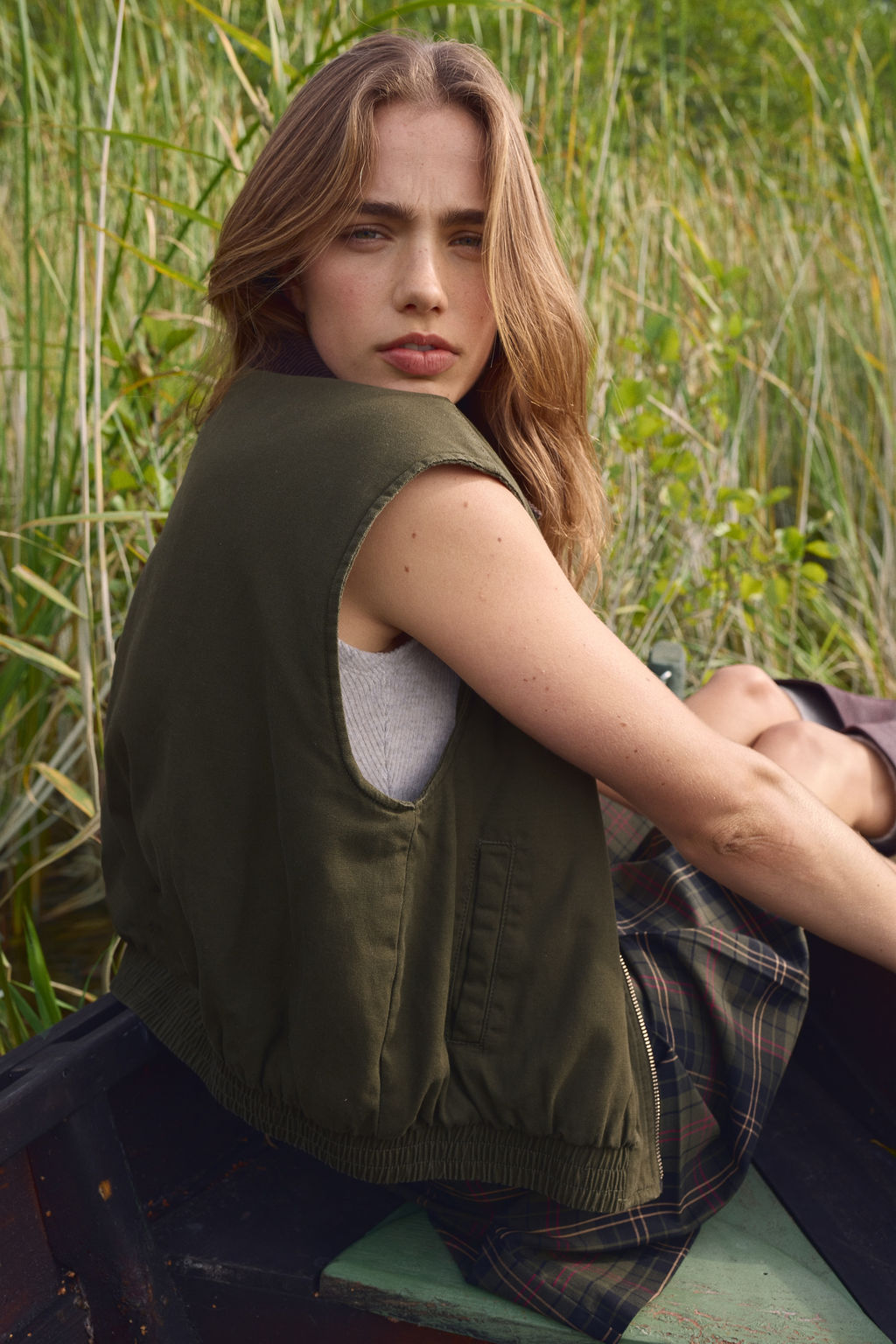 Chaleco con cuello de pana - H&m фото 6