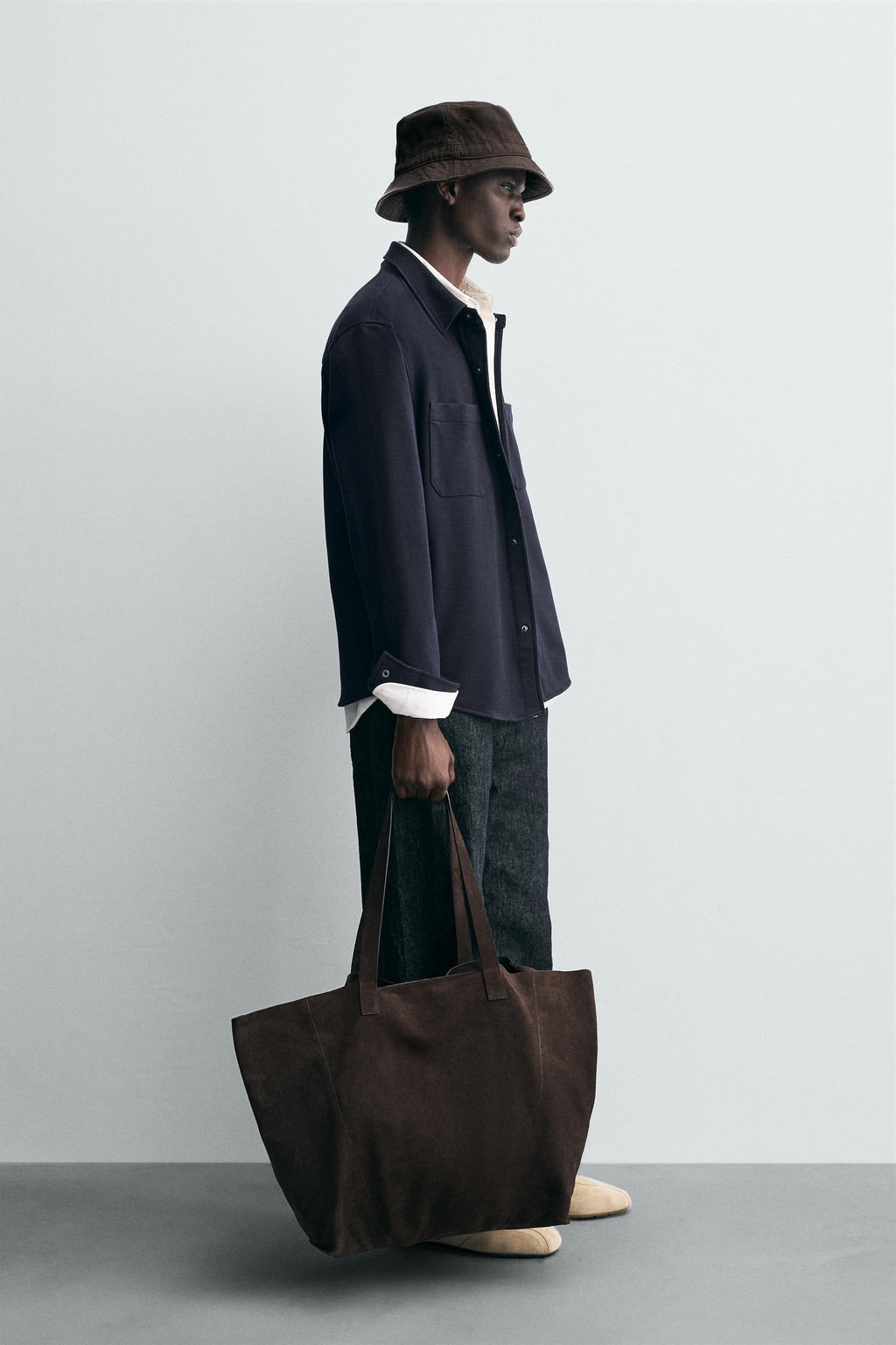 COMFORT TEXTURED OVERSHIRT - Zara фото 4