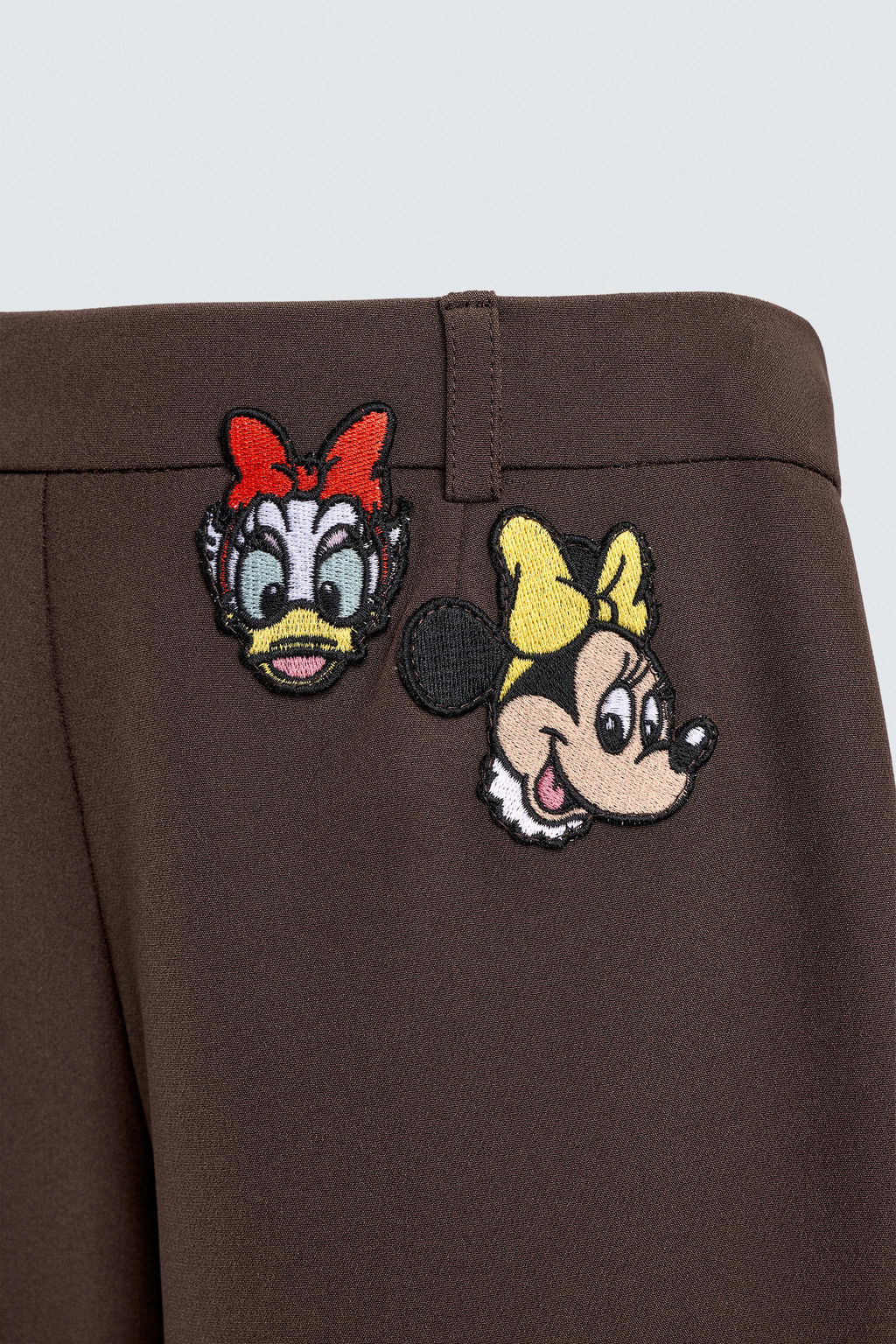 FLARE FIT PATCH TROUSERS HARRY LAMBERT FOR ZARA X DISNEY  фото 4