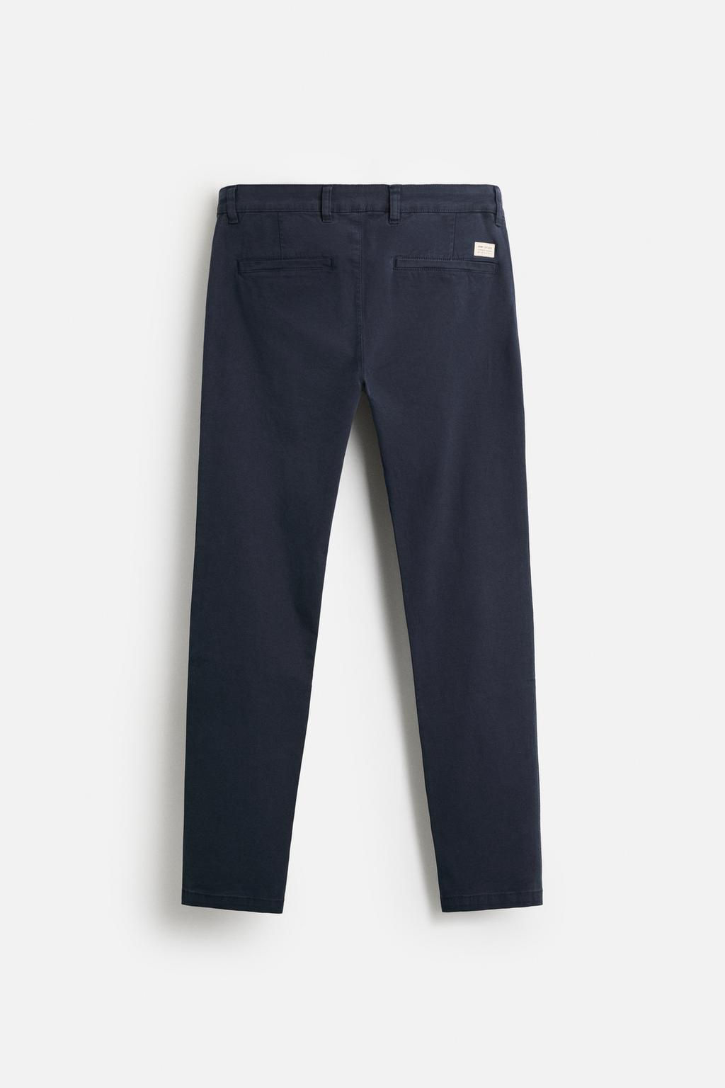 SKINNY FIT CHINO PANTOLON - Zara фото 7