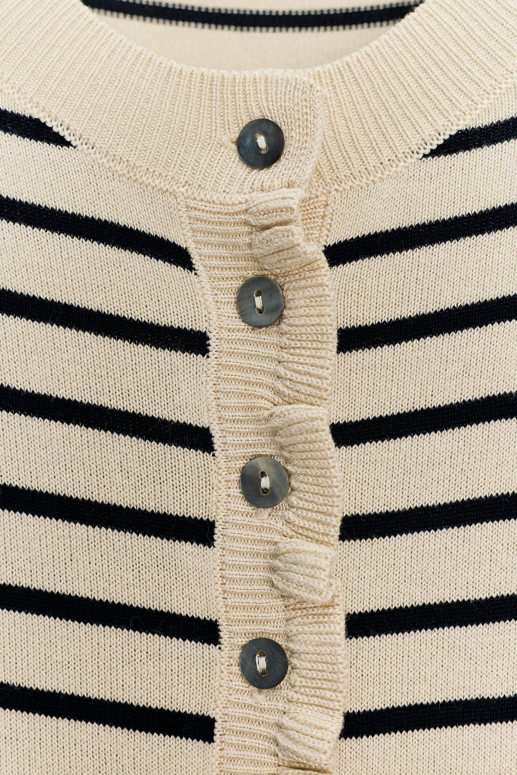 RUFFLE TRIM CARDIGAN - Zara фото 9