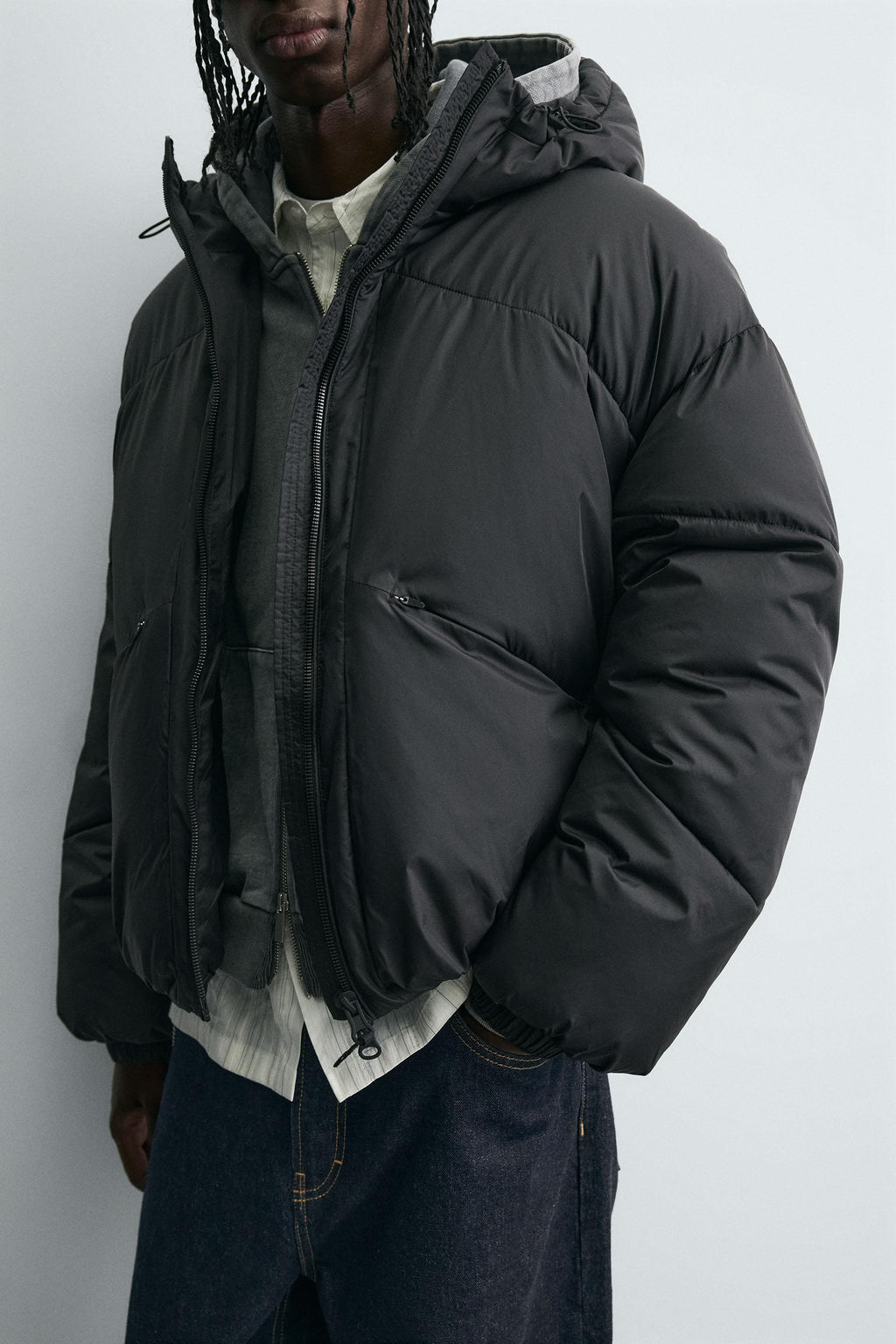WATER-REPELLENT TECHNICAL JACKET - Zara фото 5