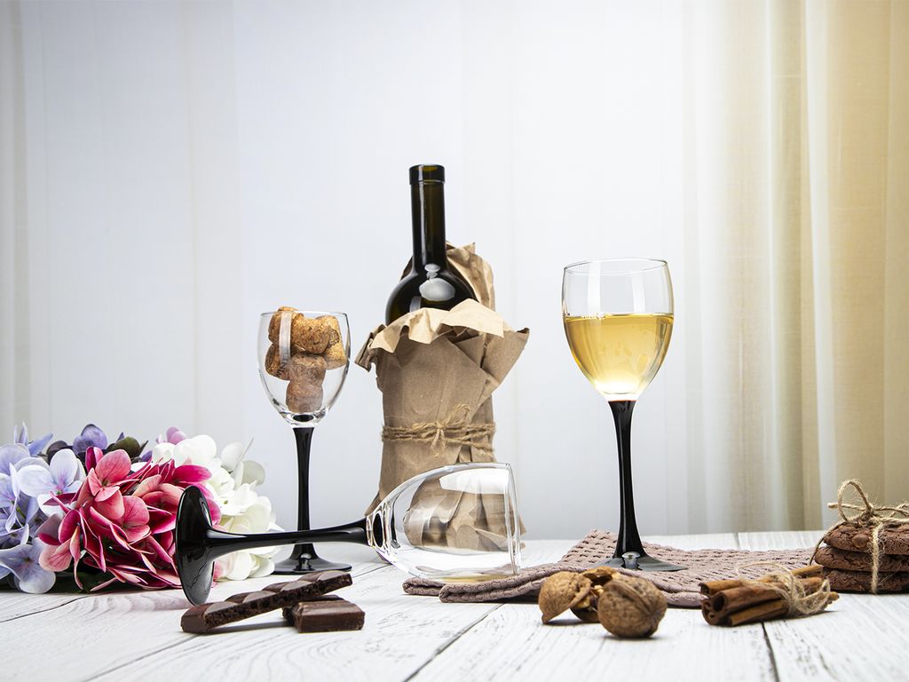 Набор бокалов для вина ДОМИНО 6шт 250мл