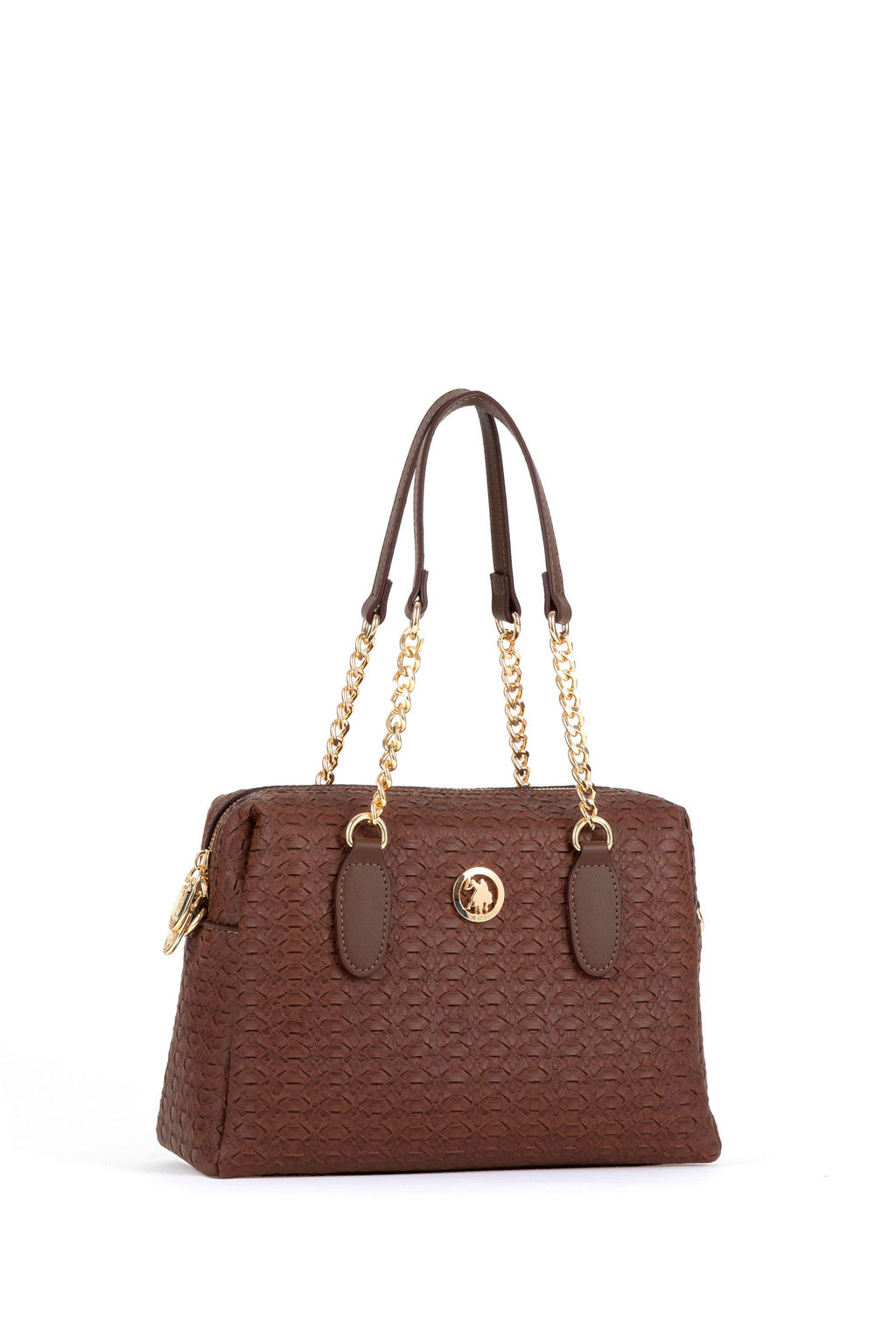 Женская коричневая сумка через плечо Неожиданная скидка в корзине - U.s. polo assn фото 4