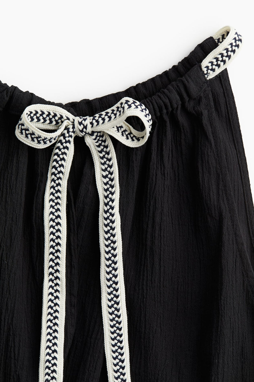 Vestido de algodon con cordon de ajuste - H&m фото 7