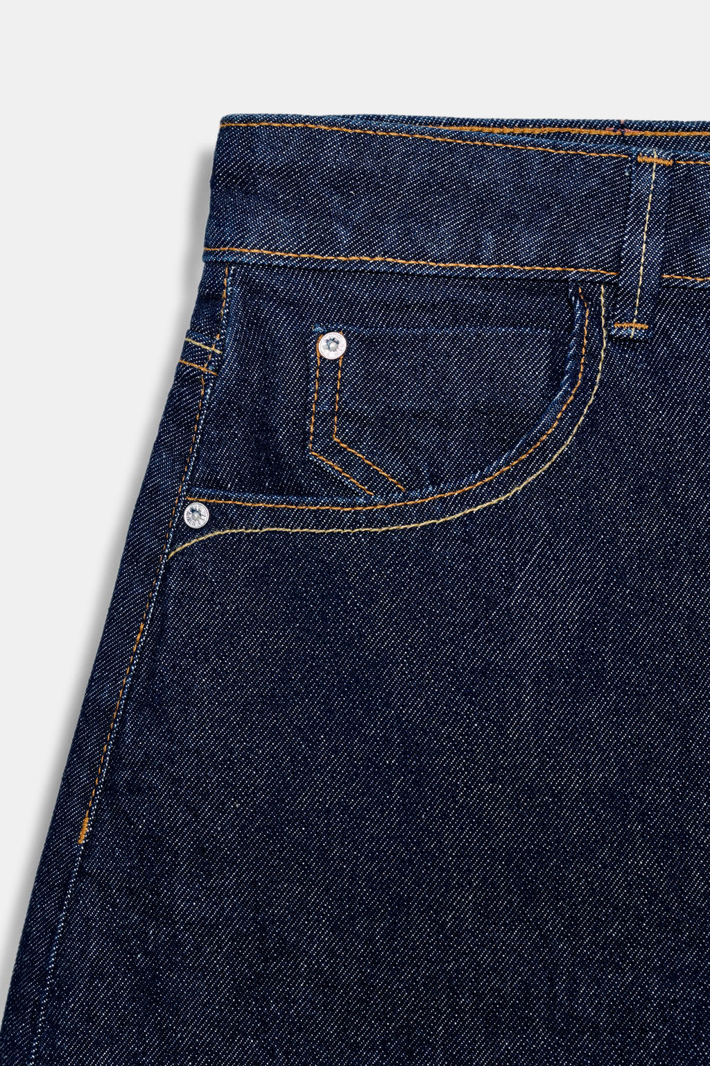 SHORTS Z1975 MOM FIT / Azul - Zara фото 6