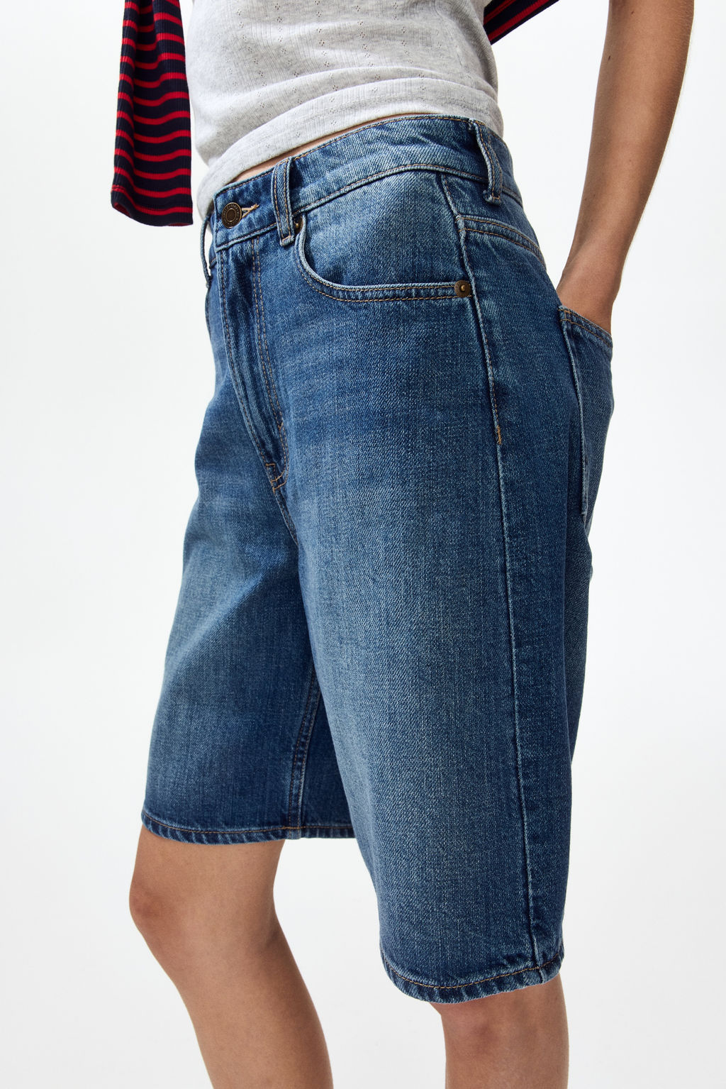 Bermudas en denim - H&m фото 10