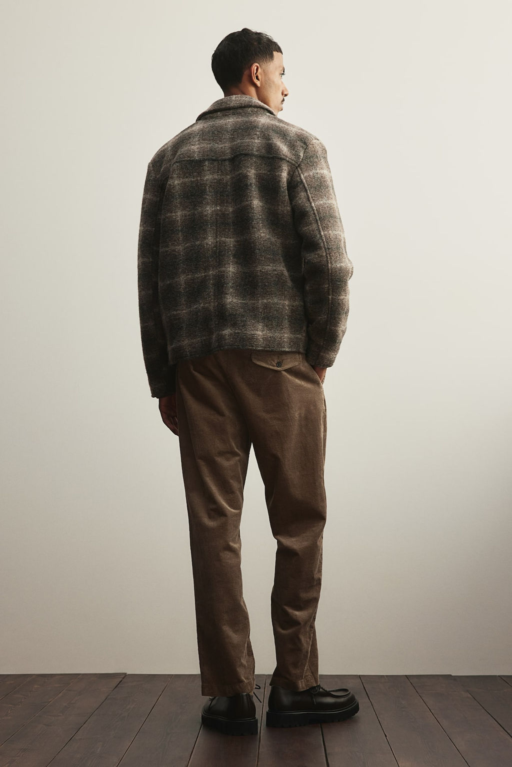 Pantalon de pana Regular Fit - H&m фото 3