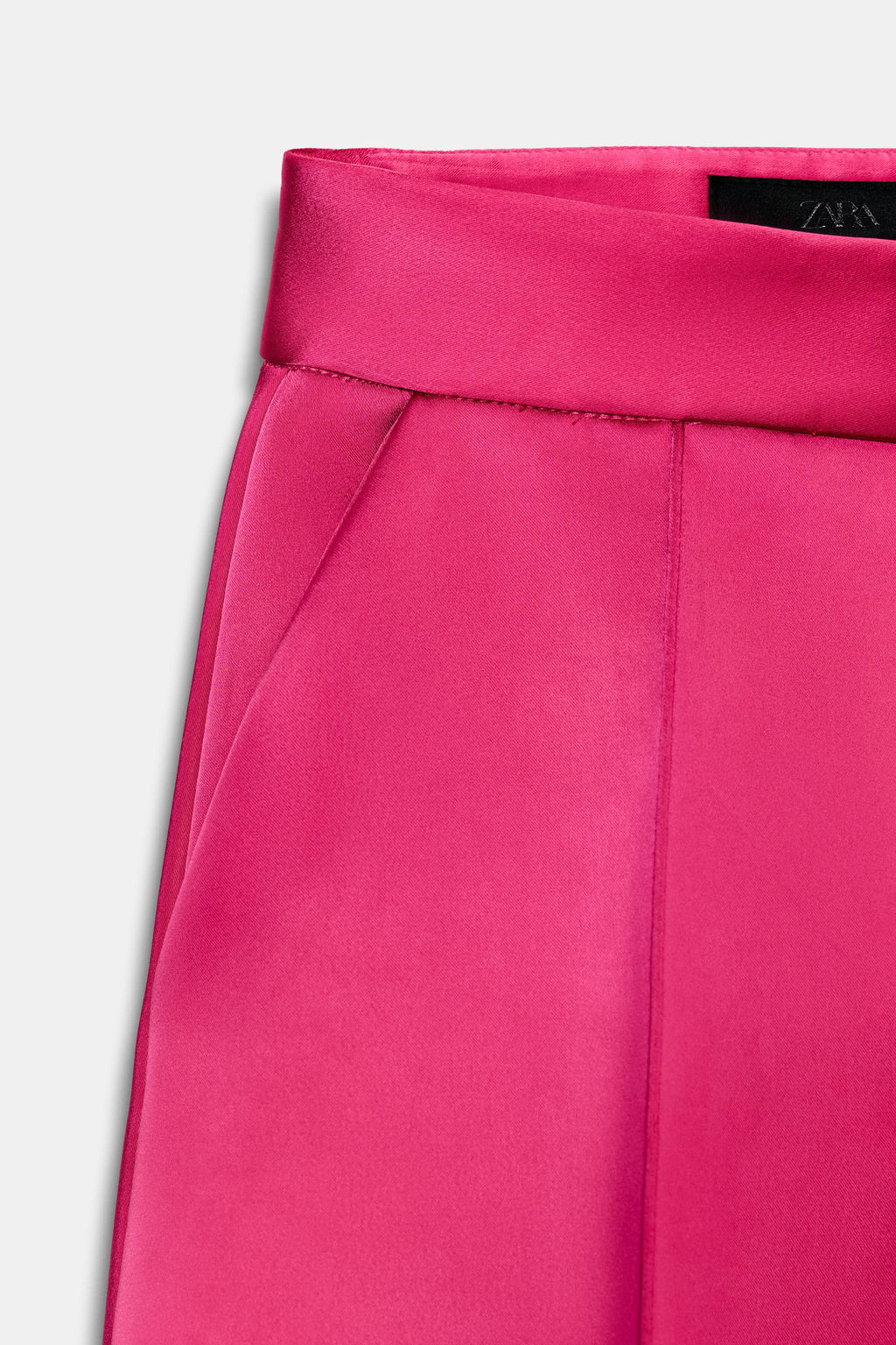 SATIN BALLOON TROUSERS