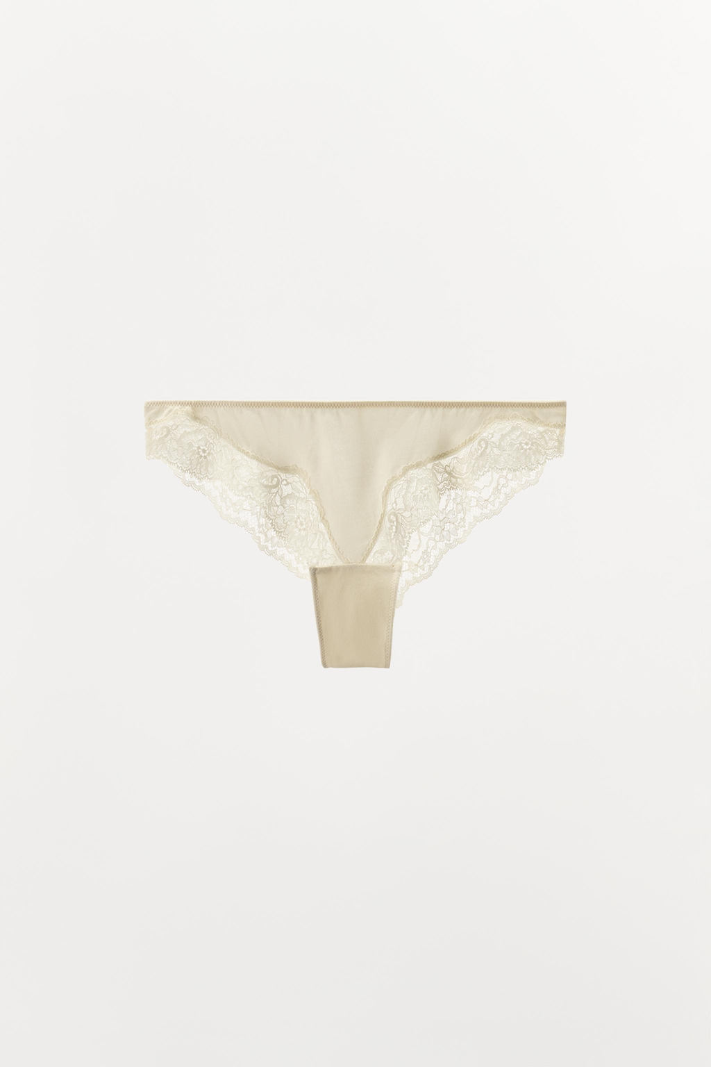 COTTON LACE BRIEFS - Zara фото 3