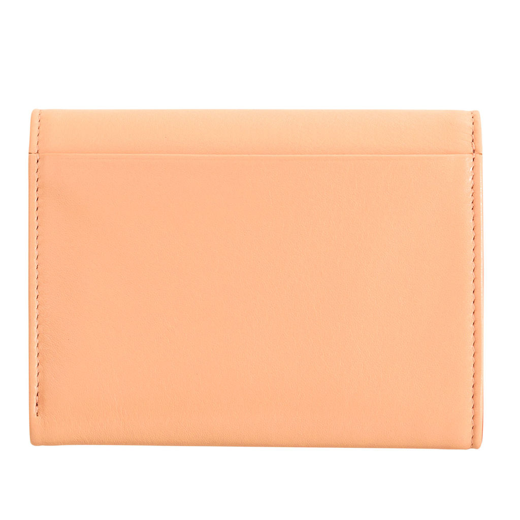 Итальянский женский кожаный кошелек DuDu серии Galapagos | пудровый - Dudubags фото 5