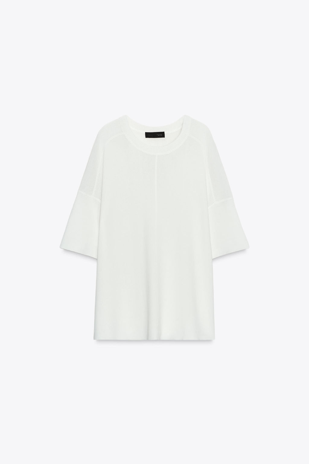 OVERSIZE PLAIN KNIT TOP - Zara фото 14