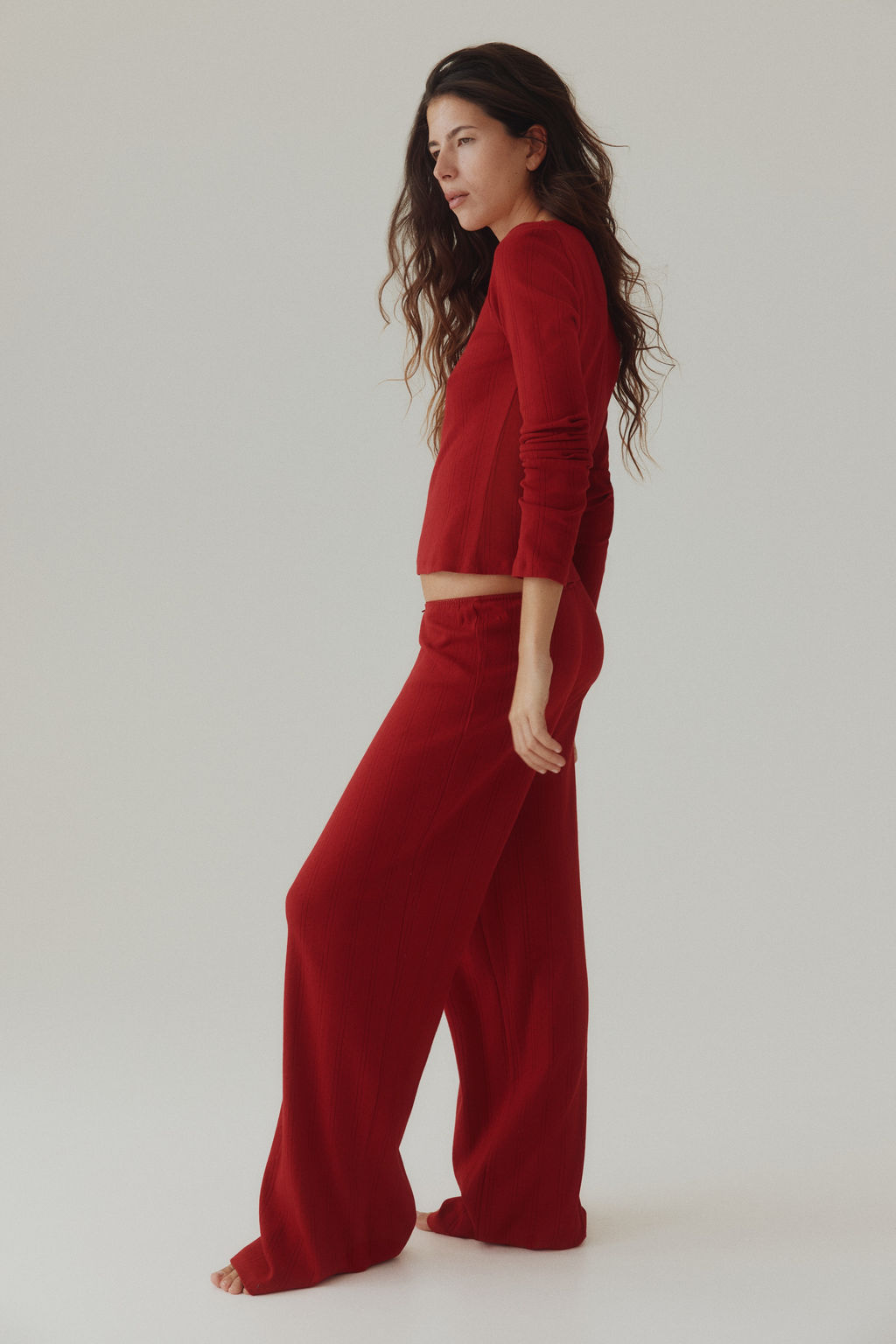 Pijama en pointelle de algod?n - H&m фото 6