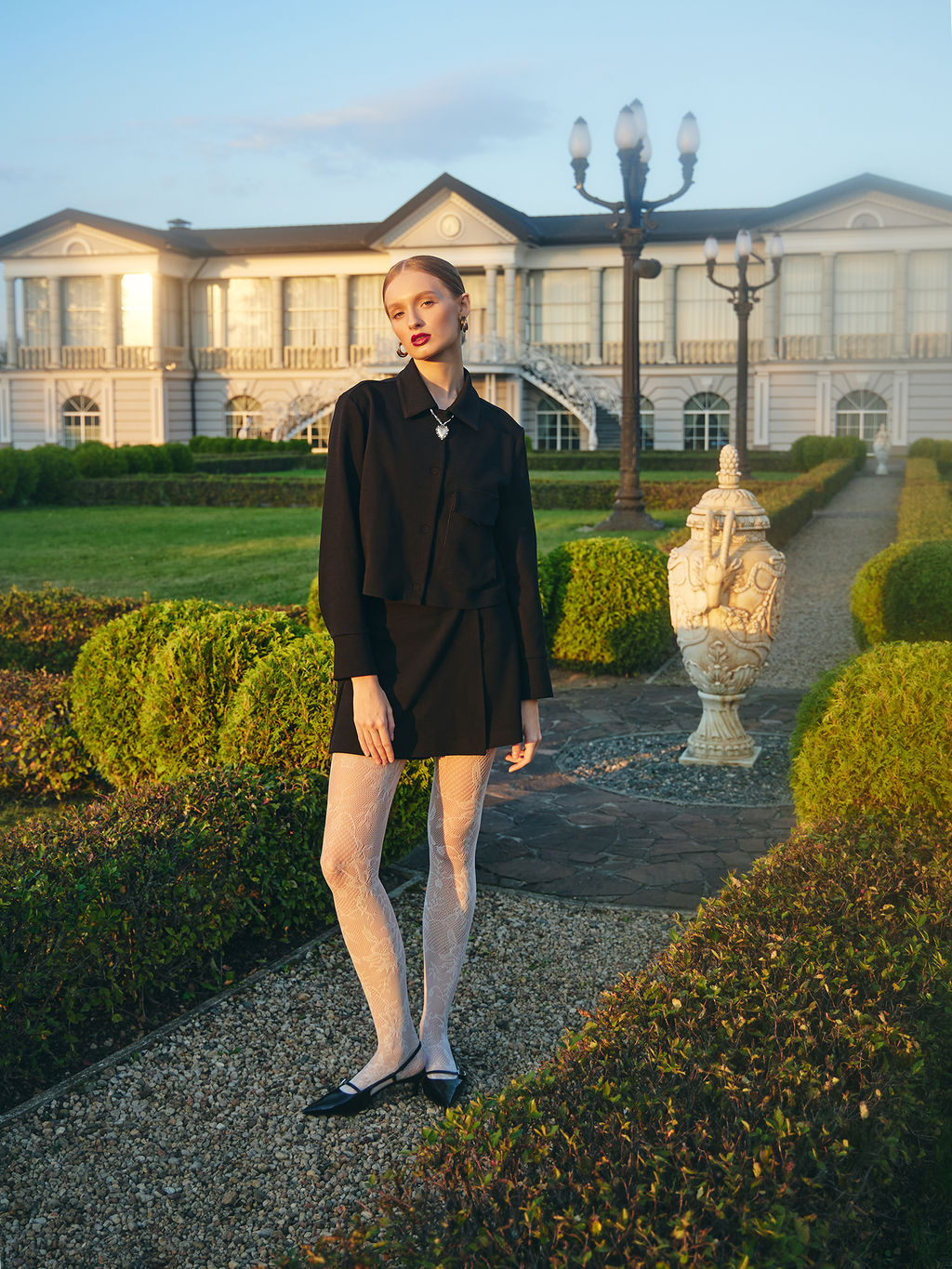 Шорты юбка женские черные черный 132369 - Mark formelle фото 2