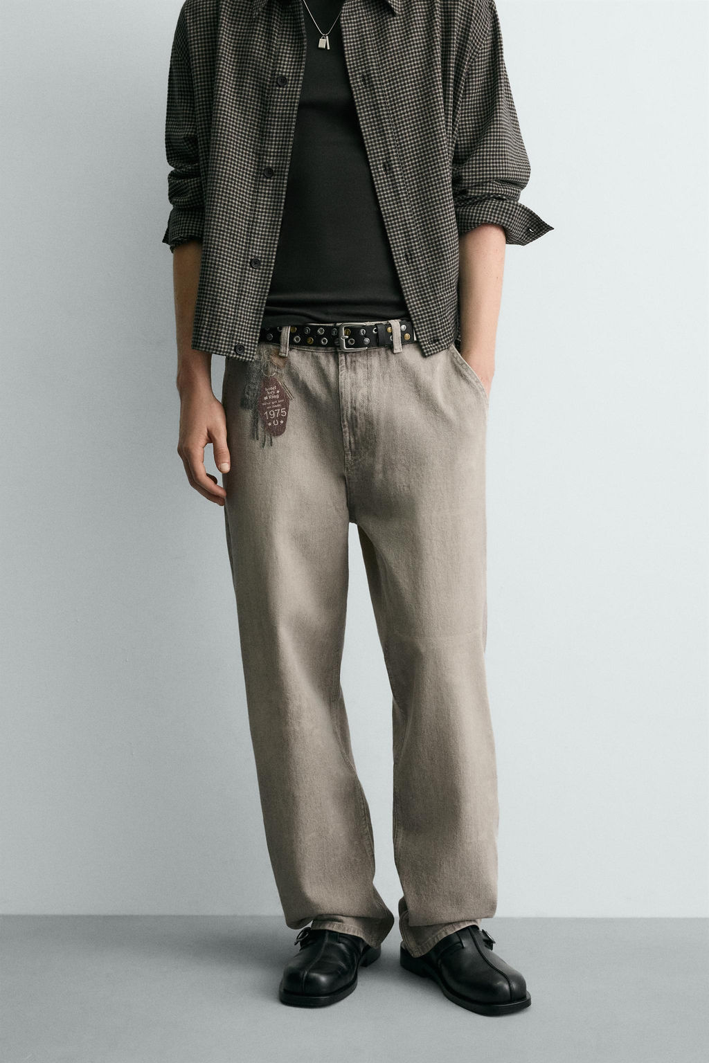 KEYRING PRINT TROUSERS - Zara фото 2
