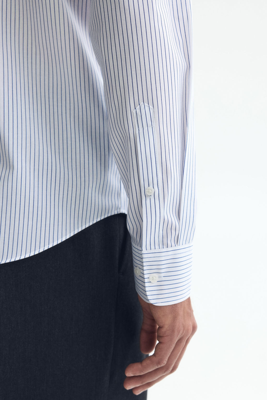 Camisa de f?cil planchado Slim Fit - H&m фото 11