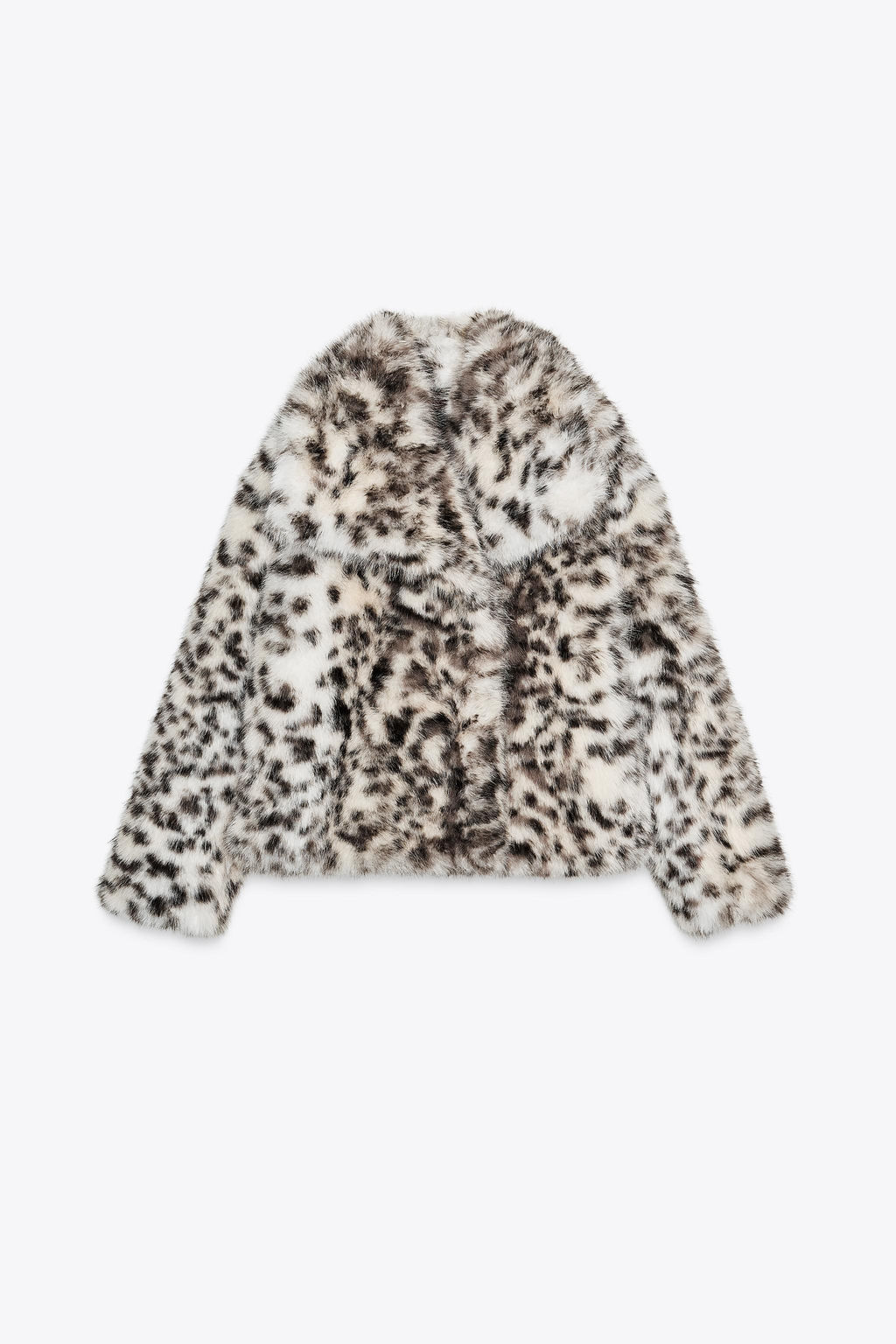 ANIMAL PRINT FAUX FUR JACKET ZW COLLECTION - Zara фото 7