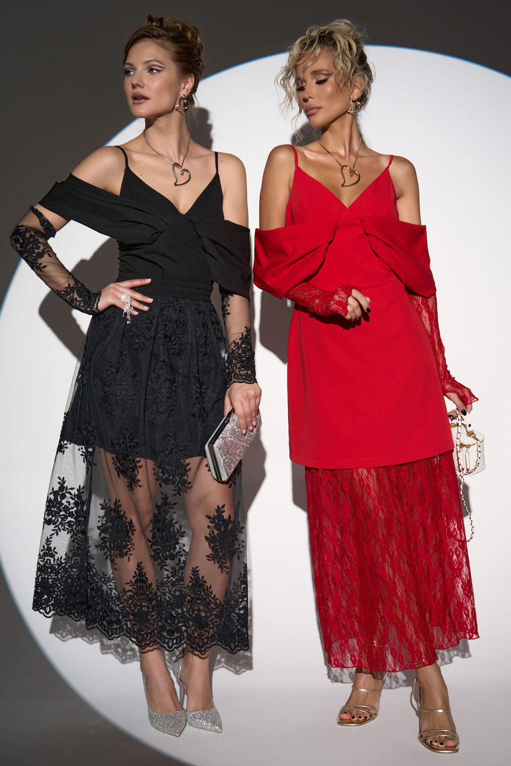 Кружевная юбка Пэрис (красный) - Эльза фото 17