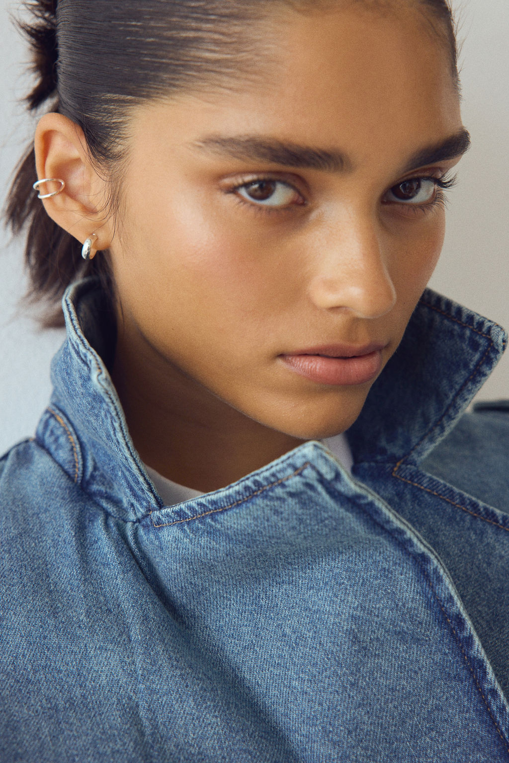 Chaqueta denim cruzada - H&m фото 6