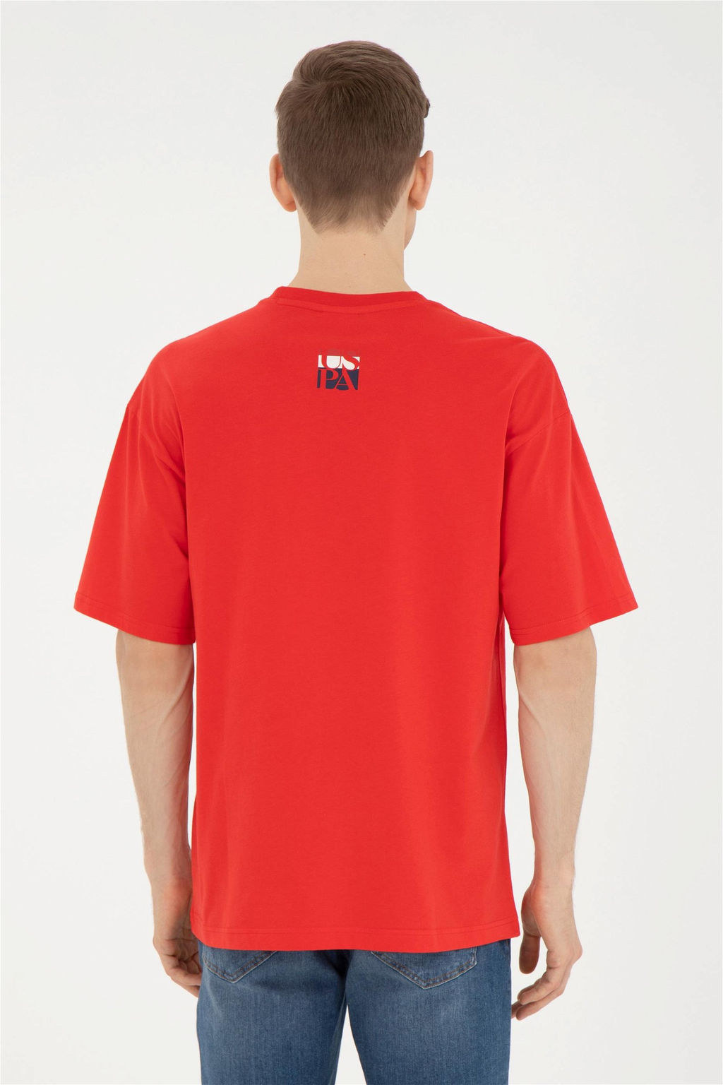 Мужская красная футболка - U.s. polo assn фото 5