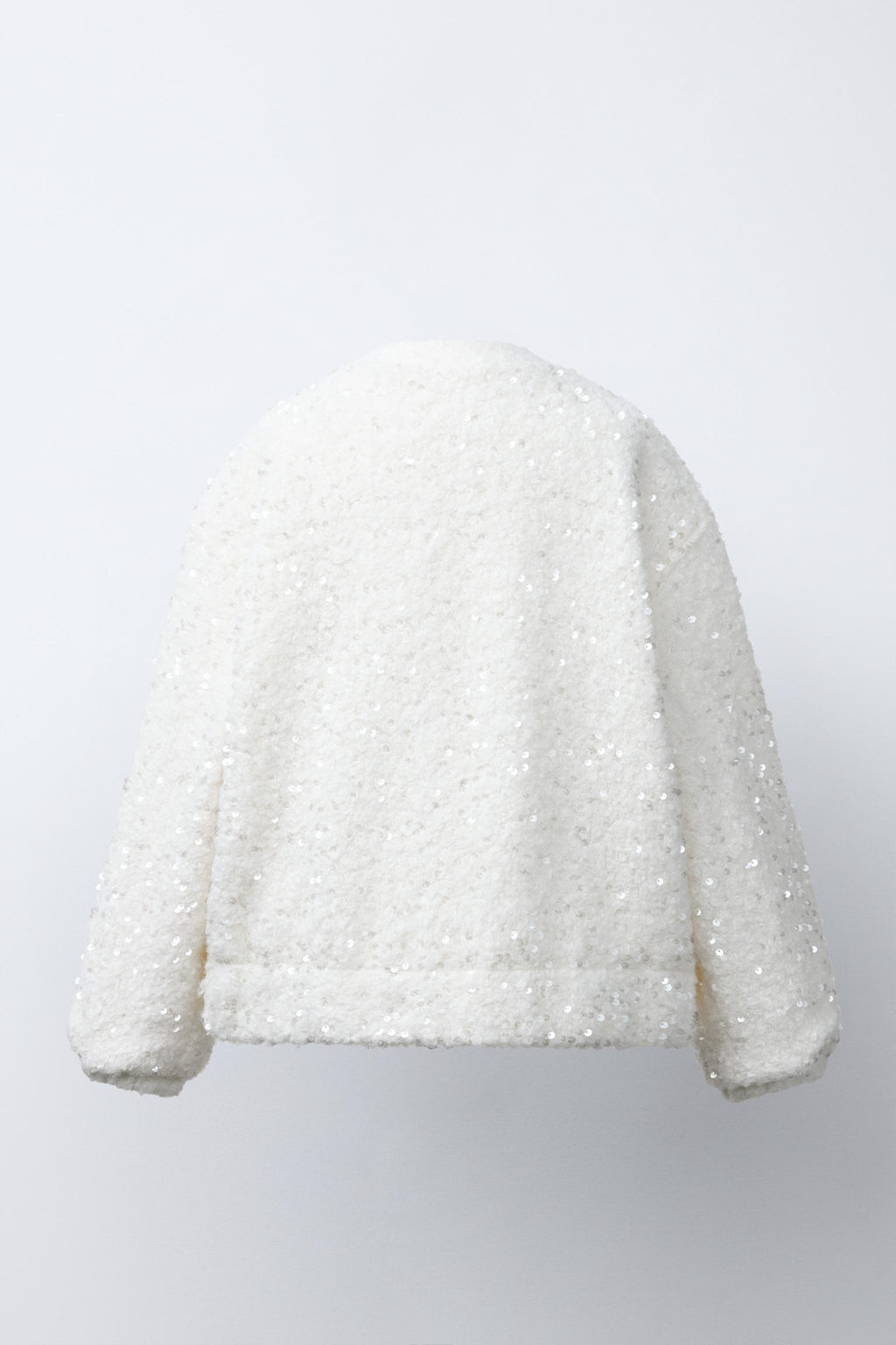 SEQUIN BOMBER JACKET - Zara фото 4