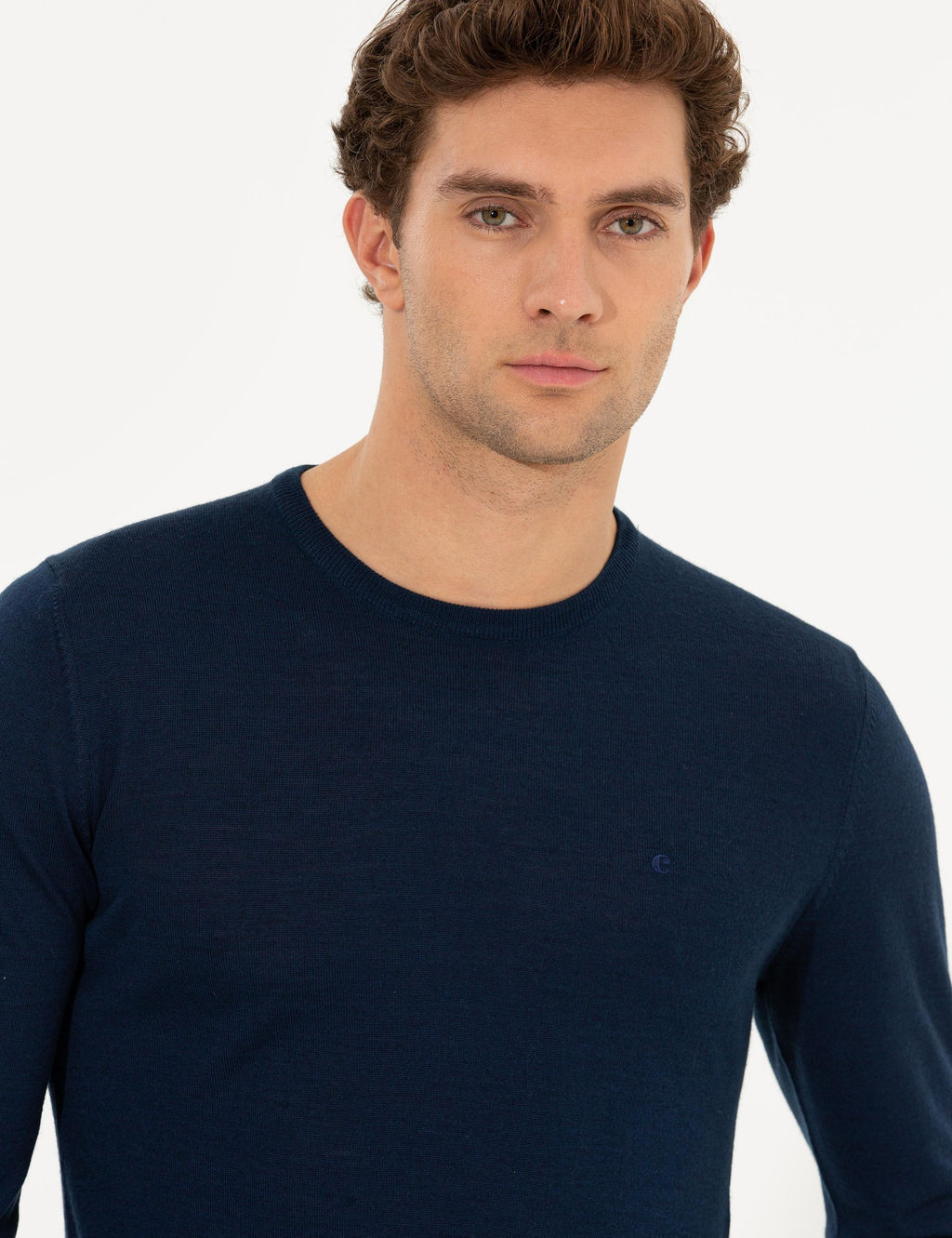 Базовый свитер с круглым вырезом - Cacharel фото 3