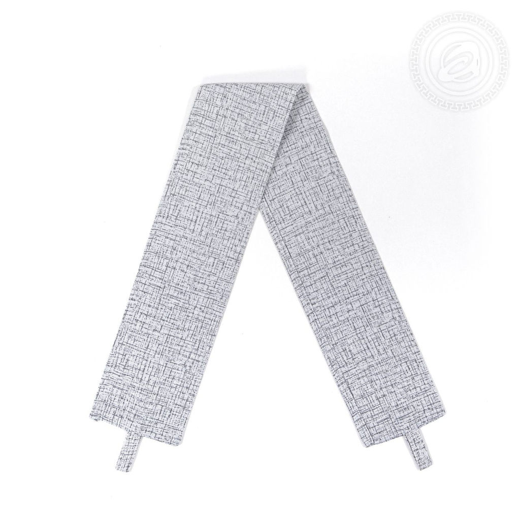 Шторы для кухни с подхватом Лен серый 145*180/Шторы: 2 шт.- 145*180, подхваты: 2 шт. Шторы АРТ ДИЗАЙН для кухни фото 6