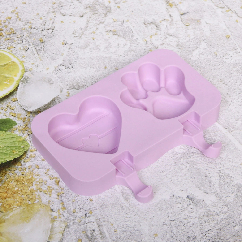 Цена за 2 шт. Форма для приготовления мороженого "Микс" силиконовая 19,5*15см