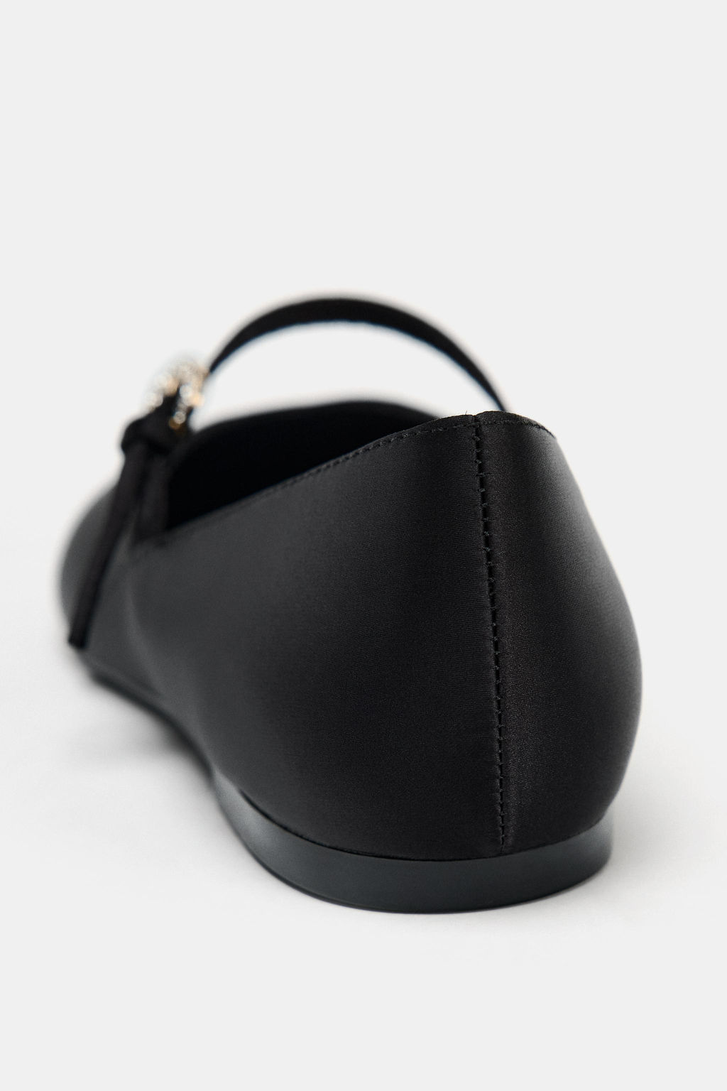 SATIN-EFFECT BALLET FLATS 50TH ANNIVERSARY - Zara фото 4