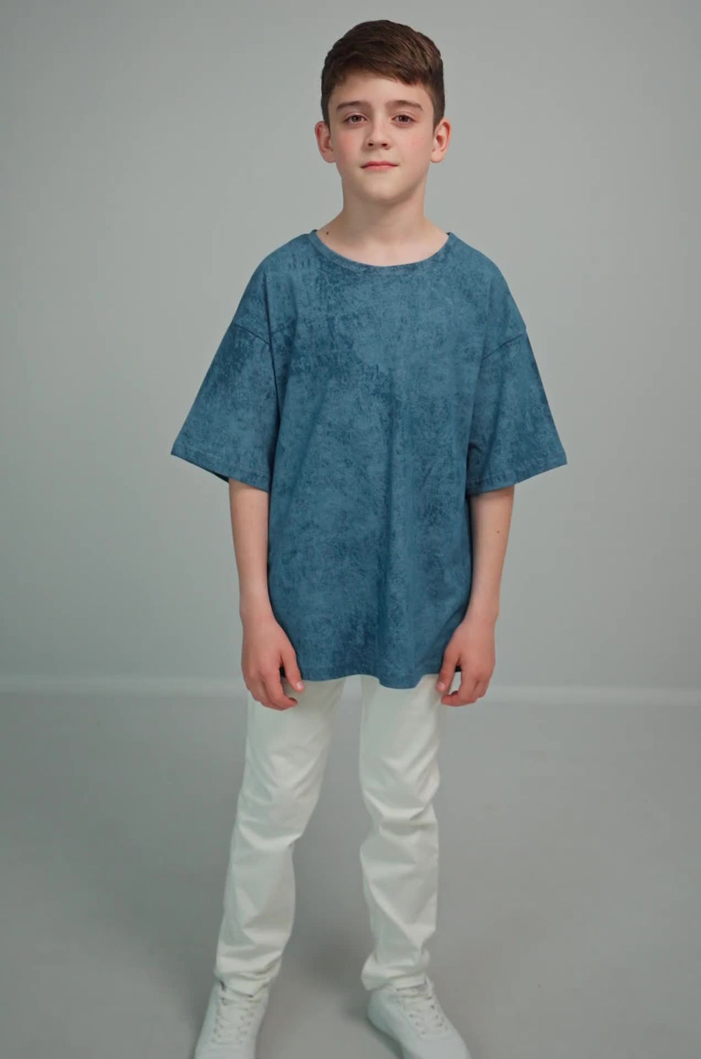 Детская футболка оверсайз Happyfox