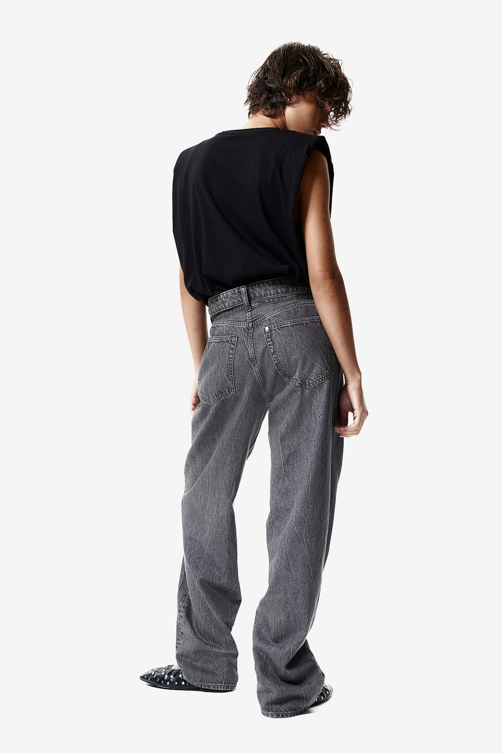 Super Baggy Low Jeans - H&m фото 5