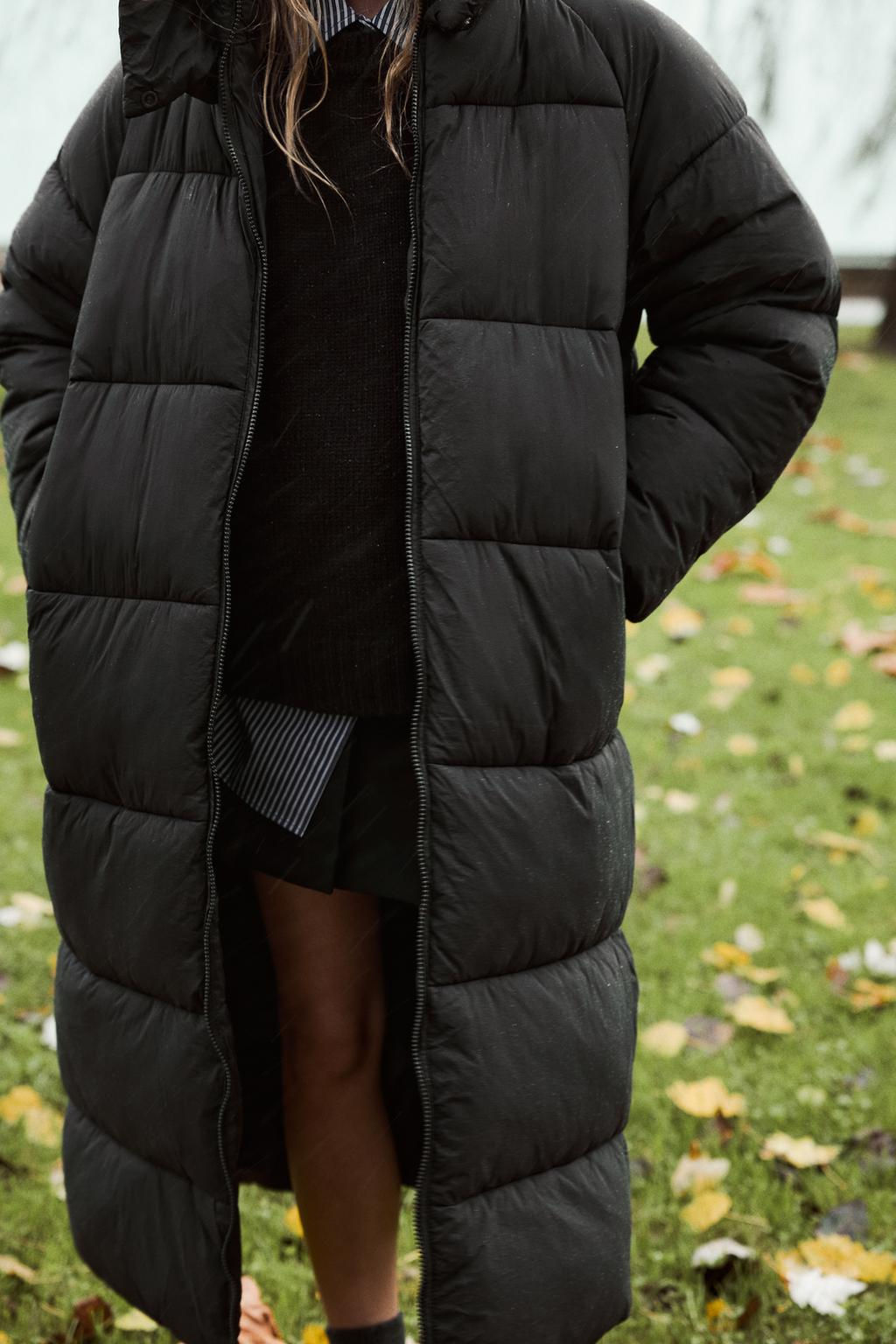 LONG ANORAK WITH WATER AND WIND PROTECTION - Zara фото 3