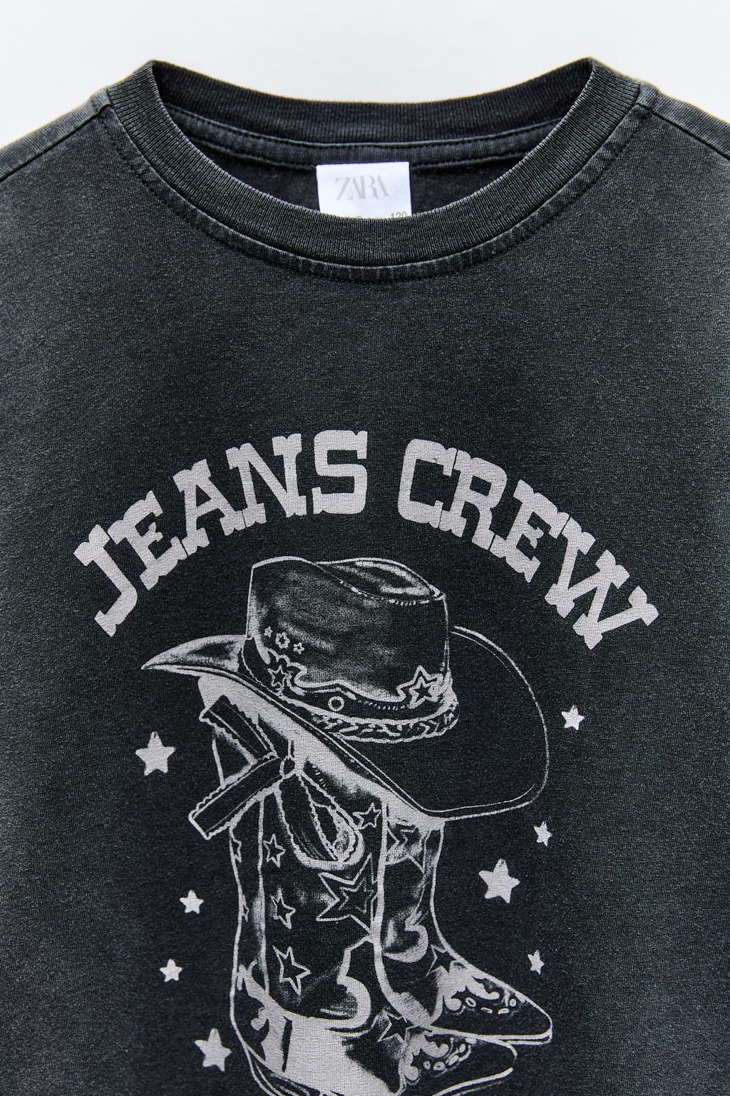 COWBOY BOOTS T-SHIRT - Zara фото 4