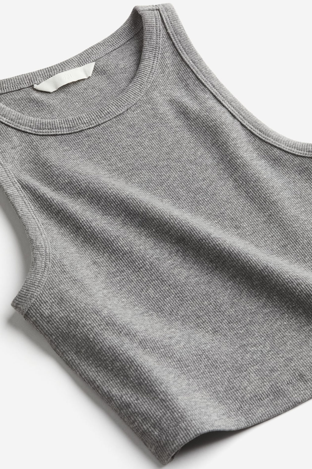 Camiseta cropped sin mangas - H&m фото 5