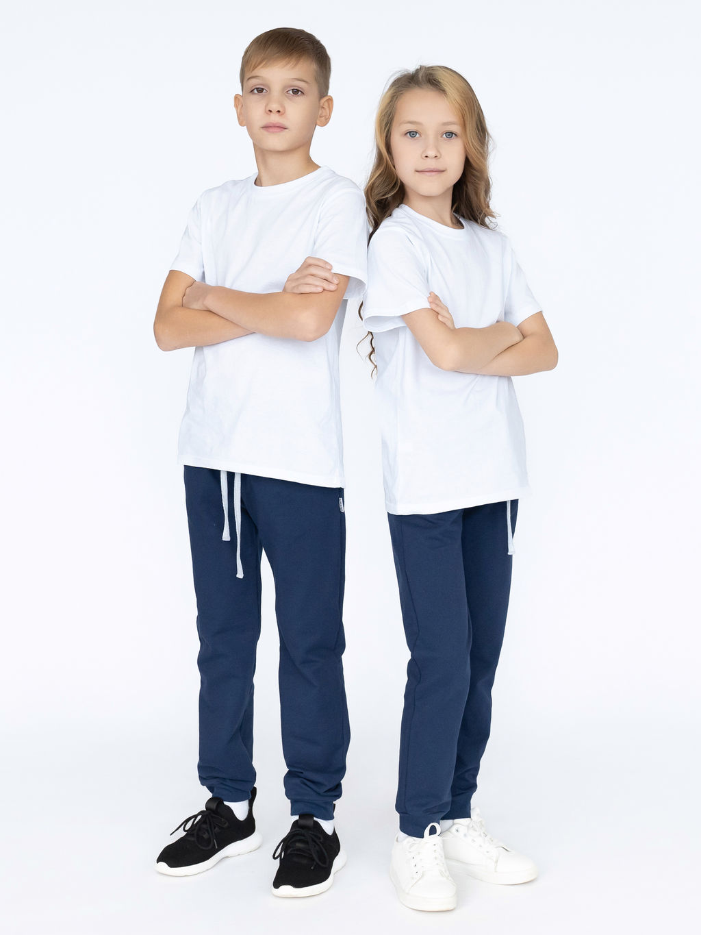 Брюки детские темносиние