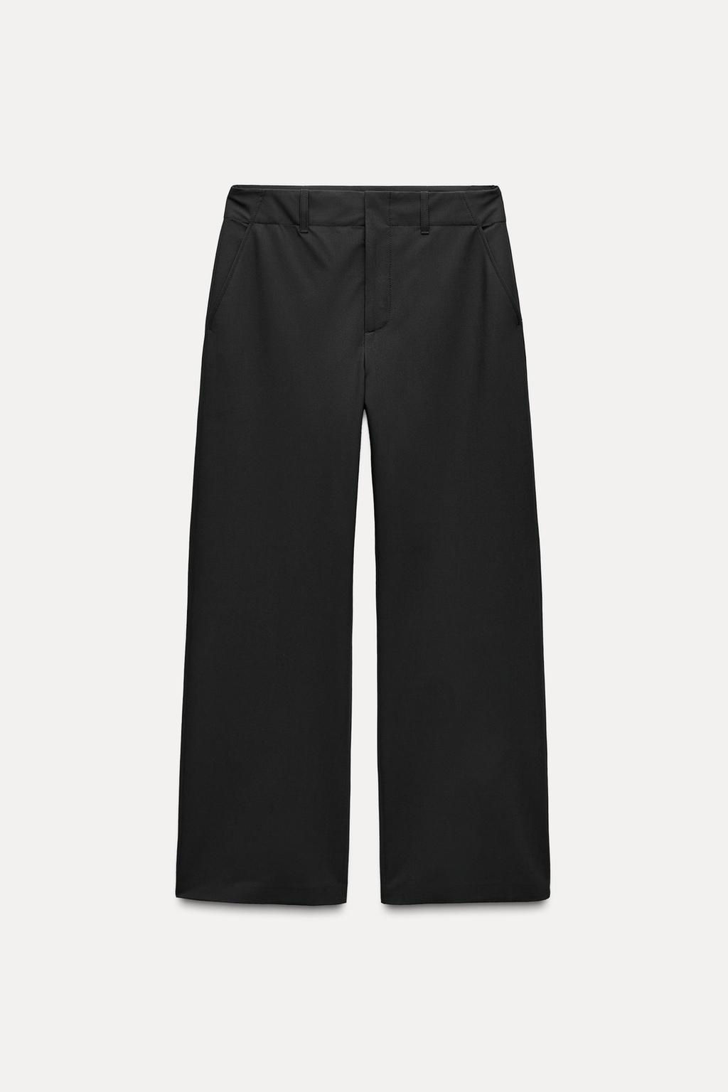 ZW COLLECTION STRAIGHT-FIT TROUSERS - Zara фото 7