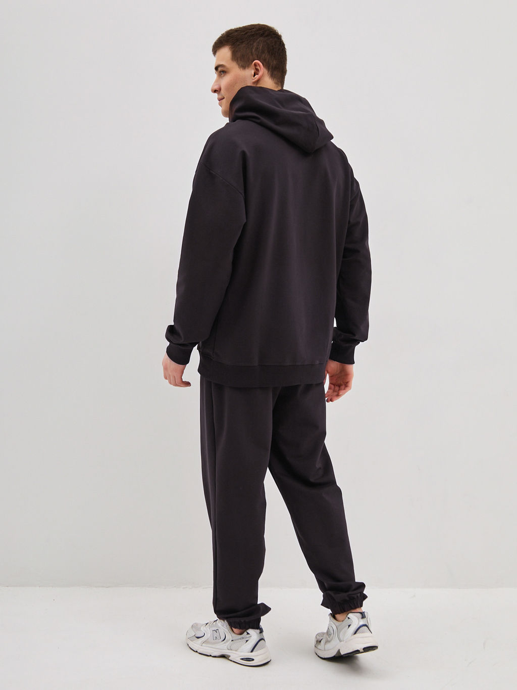 Костюм мужской футер 2-х нитка РОДОС ГРАФИТ - Domtrik фото 8