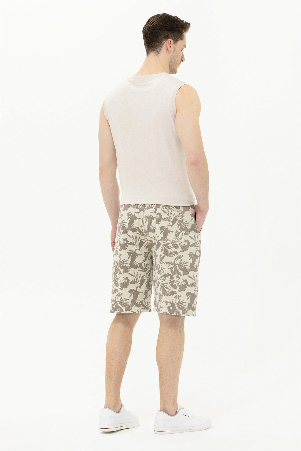 Мужские вязаные шорты с камнями - U.s. polo assn фото 11