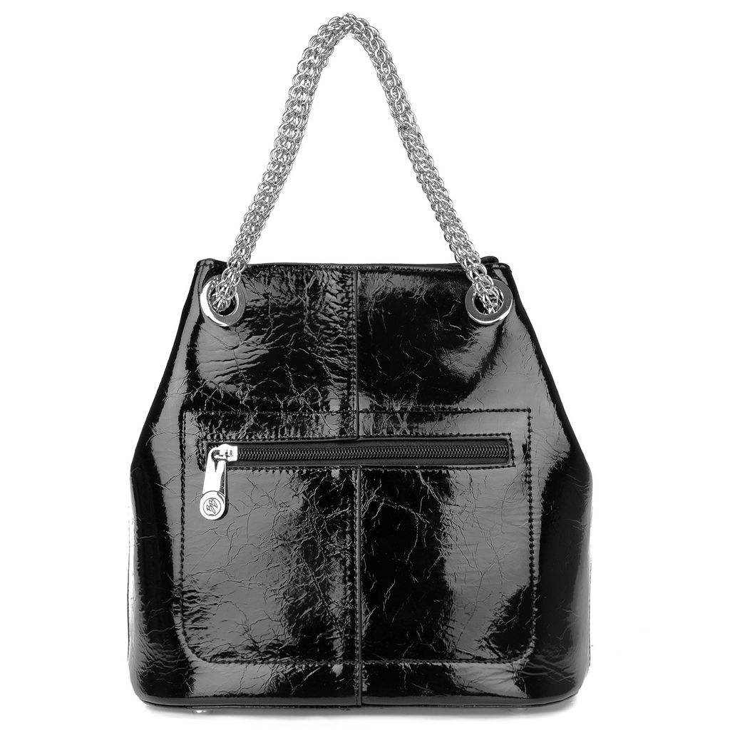 женская кожаная сумка Chain strap Barcelo Biagi  фото 2