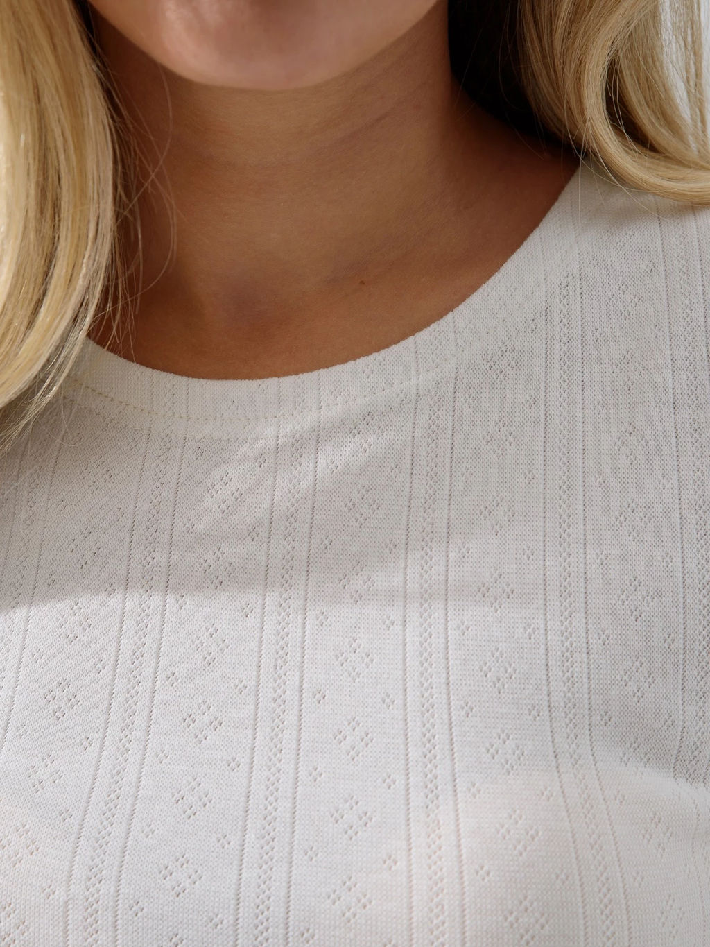 Пижама женская ажурная молочный 2383 (131) - Росхалат фото 5