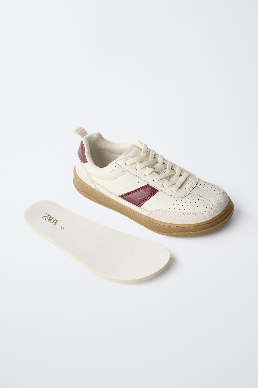 LEATHER BAREFOOT SNEAKERS - Zara фото 13