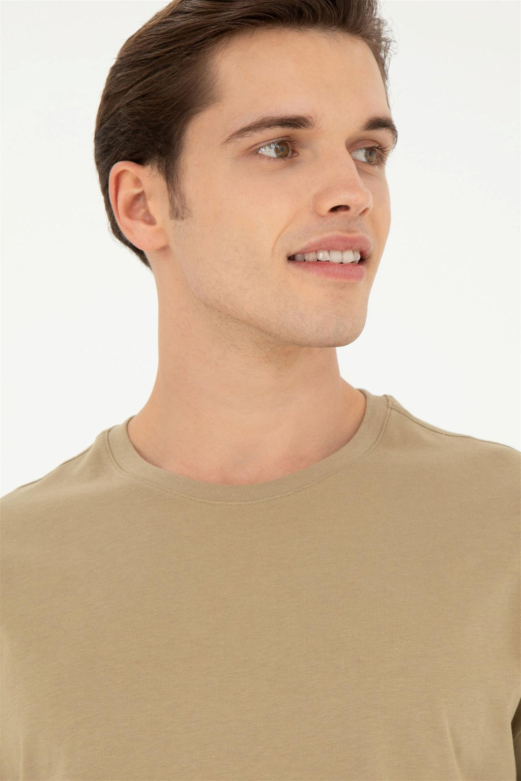 Мужская футболка цвета хаки - U.s. polo assn фото 2