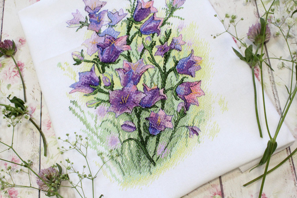 Набор для вышивания М.П.Студия А-035 Серенада свежести СК/Распродажа 27 х 19 см