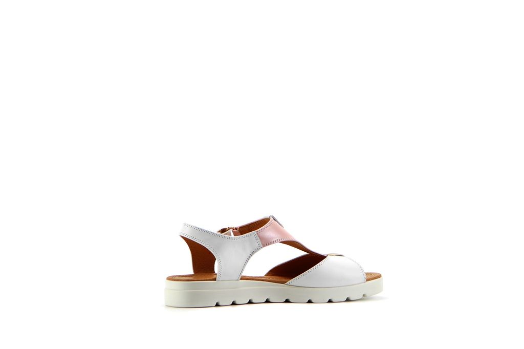 Босоножки EDART 2001.115w.white-pink