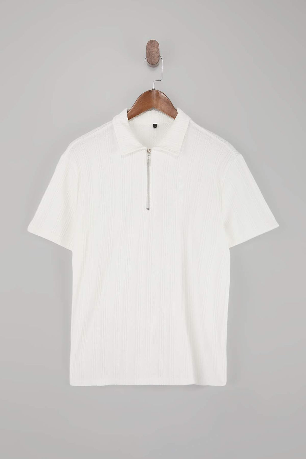 Lacivert Regular Fermuarl? Dokulu Orme Polo Yaka T-shirt TMNSS26PO00019 - Trendyolmilla фото 4